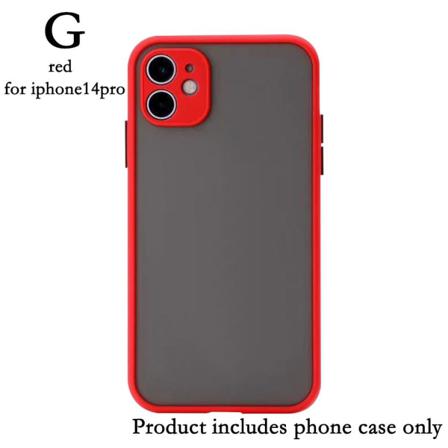 Klart Cover Matt Skal Med Hårt Case För Iphone 14 Pro 14