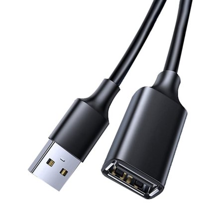 USB 2.0 förlängningskabel hane till hona förlängningskabel USB 2.0 kabel förlängd