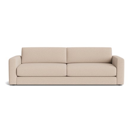 Moss 3 personers sofa - Montreal Beige - 252x94x78 - Sofa, 3 personers sofa