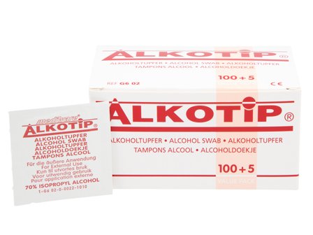 Alkotip Injeksjonstørk 60x25mm, 105 stk.