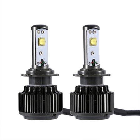 2 kpl H7 Valkoiset Auton Kuorma-auton LED-ajovalopaketti Lamput 60W 6000K 6000LM 12-24V