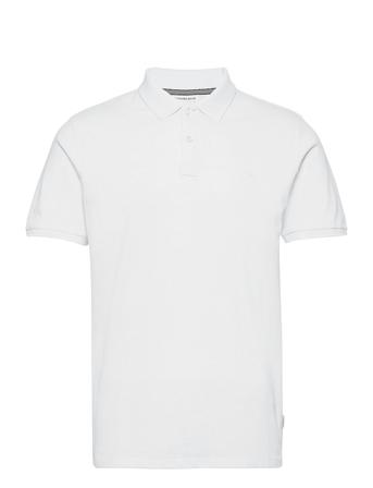 Polo Tee S/S Polos Short-sleeved Hvid Lindbergh
