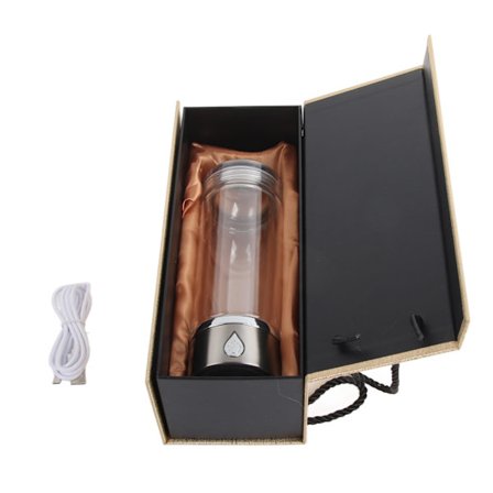 380 ml Hydrogen Vandflaske Generator SPE Teknologi USB Genopladelig Bærbar Hydrogenrig Vandkop