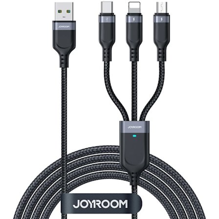Joyroom Multi-Use Series 3i1 USB-Kabel USB till Lightning / USB