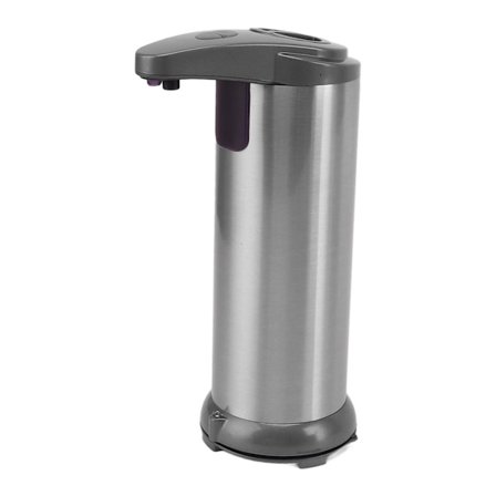 Automatisk infrarød bevægelsessensor berøringsfri sæbedispenser i rustfrit stål til køkken og badeværelse