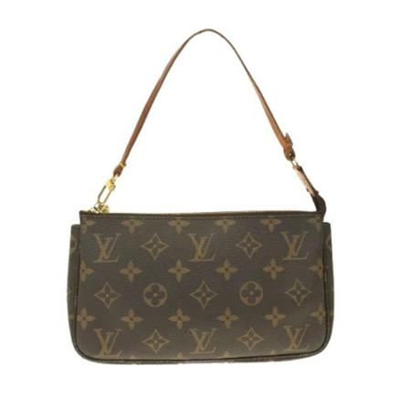 Louis Vuitton Vintage Pre-owned Pochette Accessoires Monogram Taske Brun, Dame Vintage Tasker, Størrelse: ONE Size