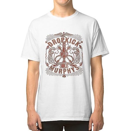 Att klättra på en stol Grön färg Murphy Dropkick Band Art Present för fans T-shirt