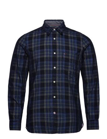 Corduroy Check Sf Shirt Skjorta Casual Multi/mönstrad Tommy Hilfiger