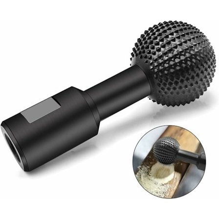 Roterande fräs, 10 mm/14 mm kolstål träskärning polering gravering borrbit slipning huvud för 100/115/125 vinkelslip (14 mm)