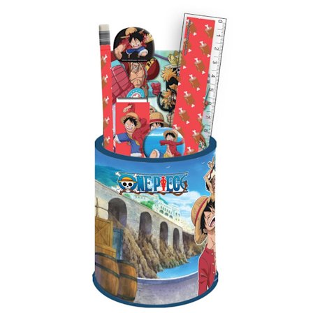 One Piece Kontorsmaterialset 7 delar