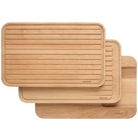 Brabantia Profile skärbrädset 3 delar, bok | Matlagning > Köksknivar > Skärbrädor > Skärbräda | Bagaren och Kocken