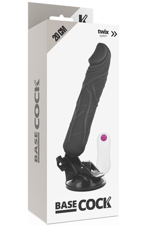 Kjøp Basecock Twix System 20 cm - Vibrerende dildo | God pris