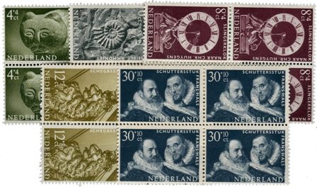 Holland 1962 - NVPH 766-770 - 4-blokke - Postfrisk