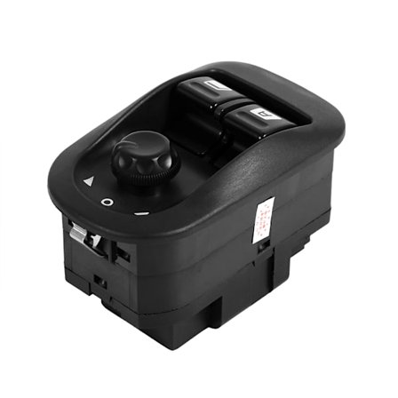 Elektrisk vindueskontakt Professionel sidespejl kontrolknap til Citroen Peugeot 206