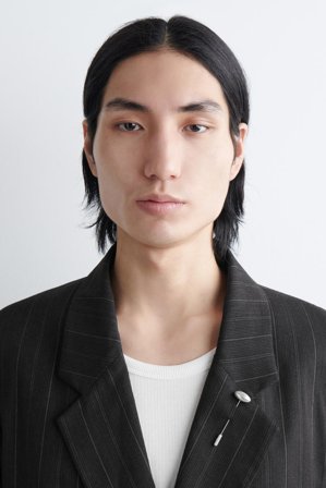 COS Men's Pebble Tie Pin in Grey