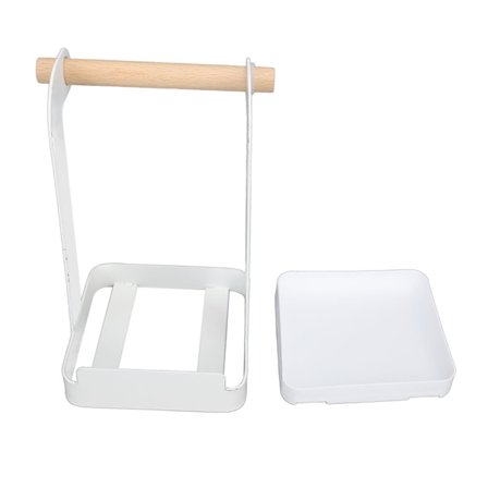 Gryteunderlag i jern og tre