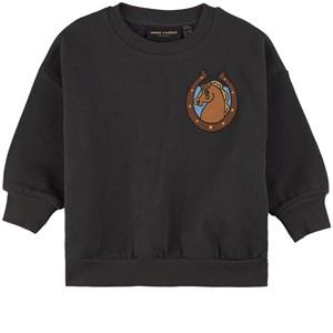 Mini Rodini Black GOTS Horses Jumper 92/98 cm - Jumpers and knitwear - 92/98 cm - Black