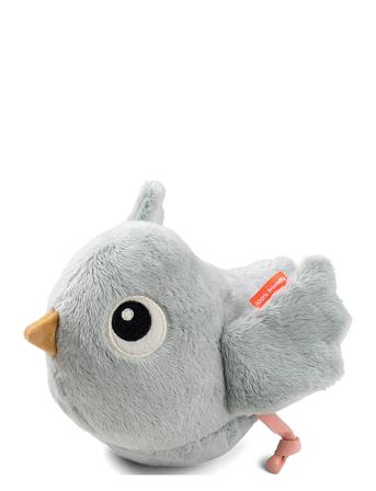 Tumbler Toy Birdee Blue Toys Soft Toys Stuffed Animals Blå D By Deer*Betinget Tilbud