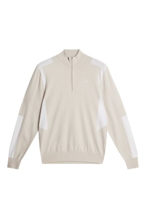 J.Lindeberg - Kendrick Knitted Zip Sweater - Golf - Grey - Men - M