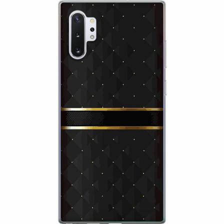 Samsung Galaxy Note10+ Mjukt Skal - Golden Stripes