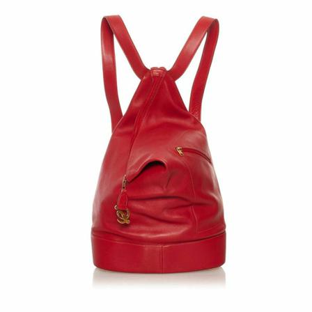 Loewe Pre-owned, Pre-owned Backpacks Rood, Dames, Maat:ONE Size