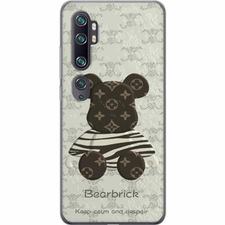 Xiaomi Mi Note 10 Genomskinligt Skal Brown Bear