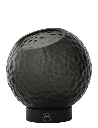 AYTM Globe Bubbles Fyrfadsstage Med Holder - Black - Ø10XH9.5CM