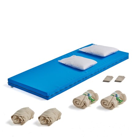 Bettwäsche- und Matratzen-Set EXTRA, Polyesterfaser, beige