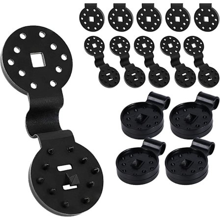 50 stk. Skyggenettfester, Plastklemmer for Skyggenett, Plastklemmer for Skyggenett, for Skyggenett, Insektnett, Hagelbeskyttelsesnett