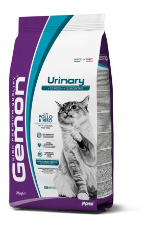 Gemon Cat Urinary Pollo e Riso Cibo Secco Per Gatti Adulti Sacco