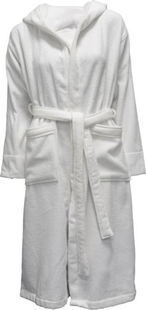 Halvor Bakke Badekåpe St.Paul Hvit S/M