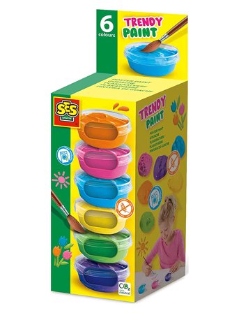 SES Creative | Poster Paint Trendy 6X45Ml | ONE SIZE