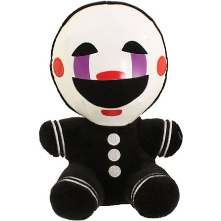 Five Nights at Freddy's Nightmare Marionette Plysdyr, 15 cm, Sort