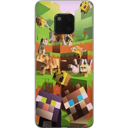 Kompatibelt Mobilskal till Huawei Huawei Mate 20 Pro MineCraft