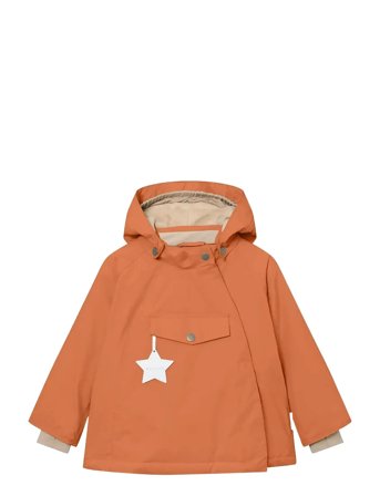 MINI A TURE Matwang Fleece Lined Winter Jacket. Grs - Orange - 74