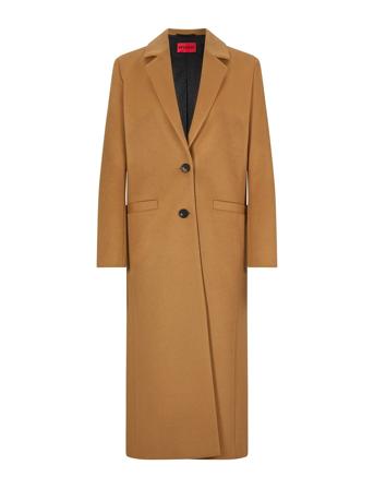 Mojeni Outerwear Coats Winter Coats Brun HUGO*Betinget Tilbud