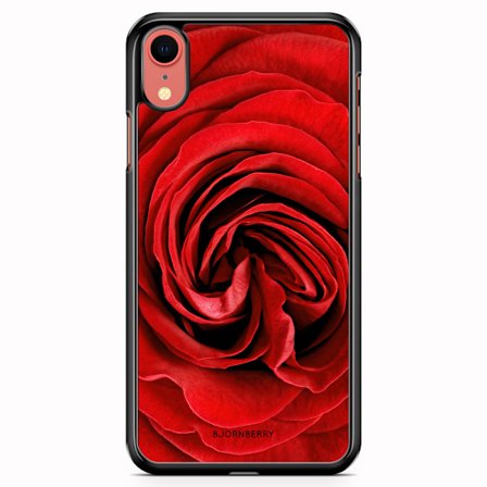 Bjornberry Skal iPhone XR - Röd Ros