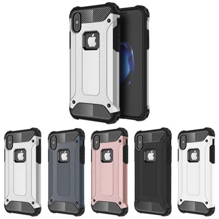 Iphone X / Xs - Skal / Mobilskal Tough - Flera Färger Mörkblå