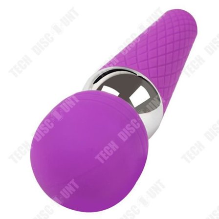 Vibromasseur - TECH DISOUNT - TD - Silikone - 10 tilstande - Vandtæt IP64