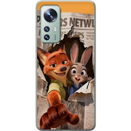 Kompatibelt Mobilskal till Xiaomi Xiaomi 12 Zootopia Disney-film äventyr djur stad