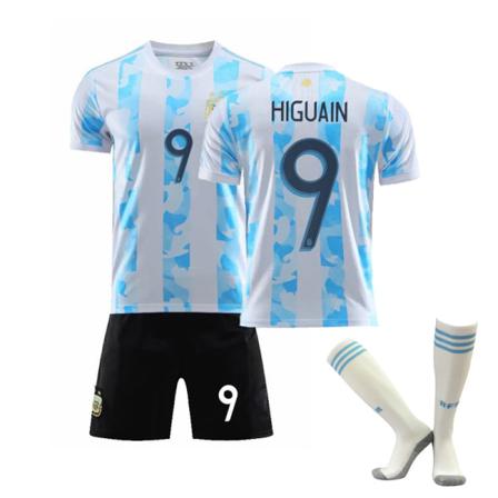 Barn / vuxen 20 21 World Cup ArgentinaJersey set 9 s