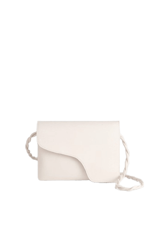 ATP Atelier Duronia Linen Double Faced Nappa Handväskor Dam Vit ONESIZE