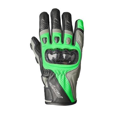 MC-Hansker RST Stunt lll Neon/grønn S