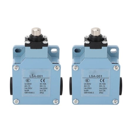 2 STK Selv Nulstillende Momentær Grænsekontakt Stempel Elektrisk Rejsekontakt til CNC Fræseværktøj 3D Printer 250V 220V