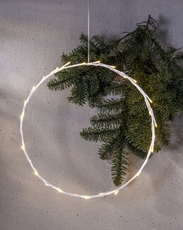 Hengende dekorasjon Crispy Hvit