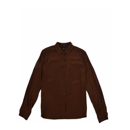 Pinko - Skjortor - Brun - Dam - Storlek: Xs, Dam, Storlek: XS