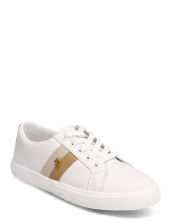 Lauren Ralph Lauren Janson Ii Leather Sneaker - White - 38