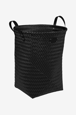 Eightmood - Vasketøjskurv/opbevaringskurv, Alina - Sort - Vasketøjskurve - Fra Homeroom