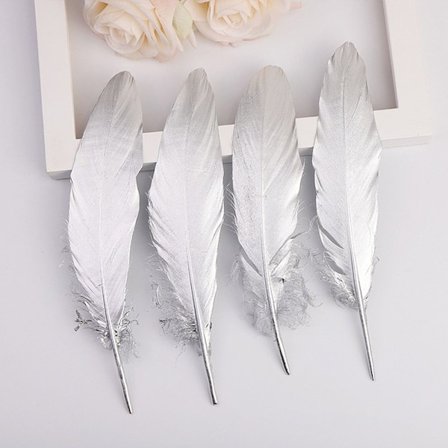 20 STK Feathers Trims Festdekoration 2 2