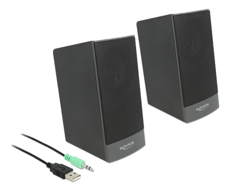 Delock høyttalere - for PC